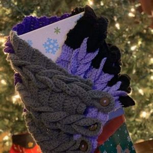 Crochet Braided Cowl